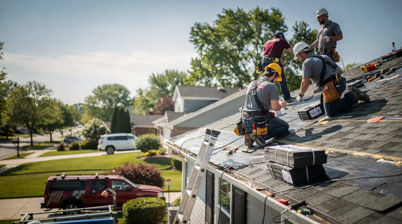 Roof Repair in Lyndon Station, WI around you
